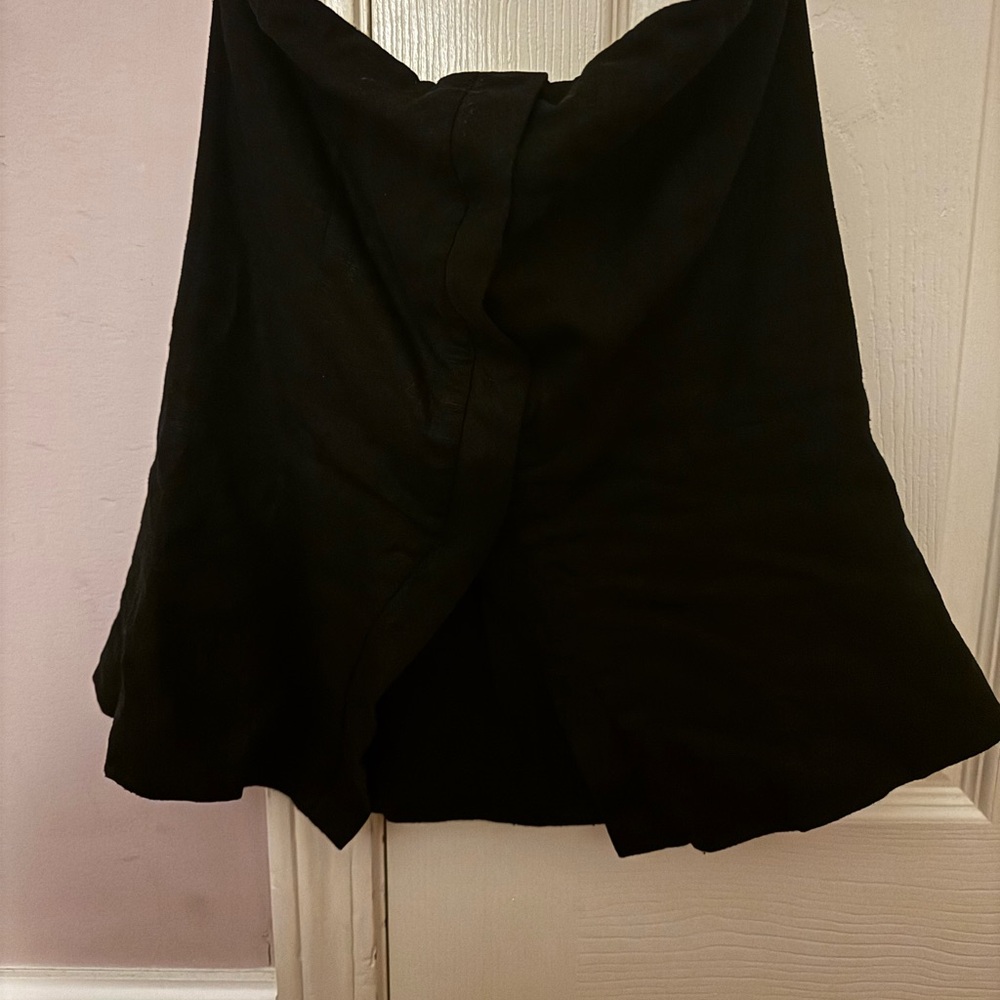 Elodie Black linen tube top from Revolve